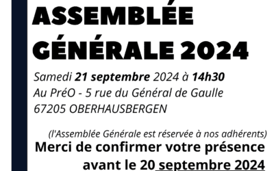 Assemblée générale de l’association